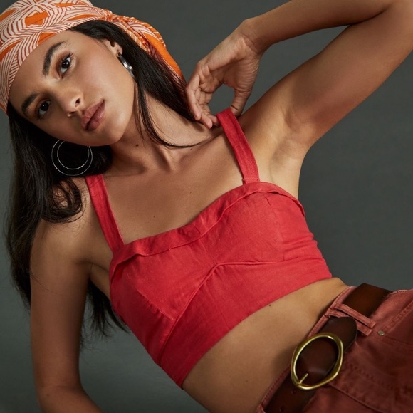 NWT ▪️ MAEVE ▪️ Bustier Top - Picture 1 of 4